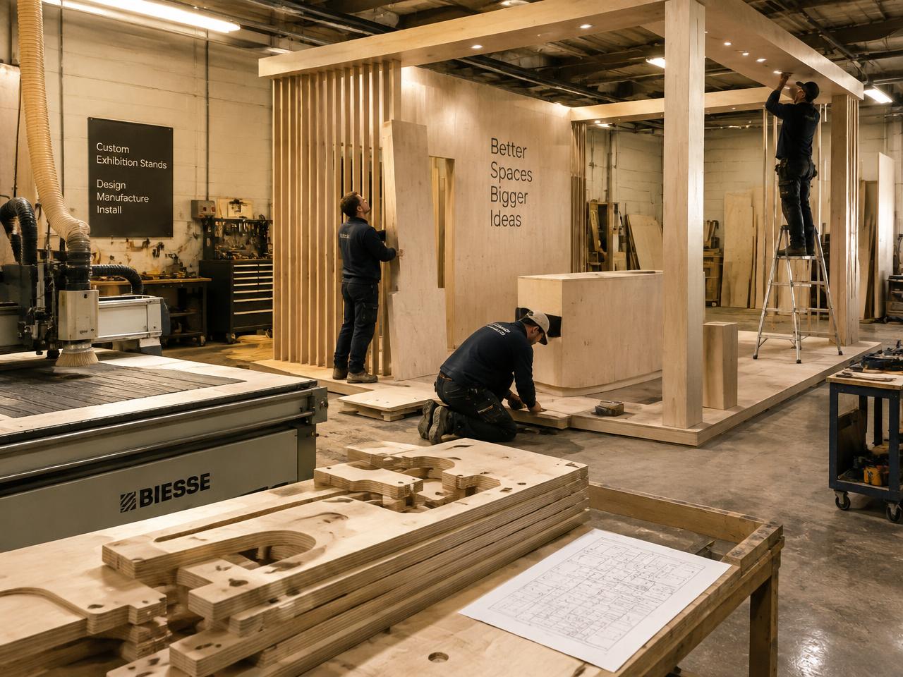 Showroom temporaire